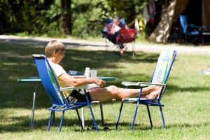 camping détente 2 - camping drome provencale - la Ferme de Clareau